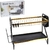 Secaplatos de Lujo Negro y Dorado Acero Inox - Bazar Express