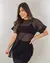 BLUSA MEIA MANGA TULE - comprar online