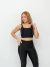 Conjunto bolso vivo preto c/ off power .
