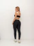 Conjunto jump preto c/ off trilobal preto - Use Fil Fil | Moda Fitness | Biquínis | Fabricação Própria