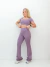Conjunto day flare lilac poliamida confort lilac na internet