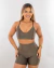 Conjunto short militar power militar