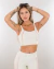 Conjunto bolso vivo off c/ blush power off