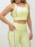 Conjunto bolso vivo amarelo c/ roxo power . - Use Fil Fil | Moda Fitness | Biquínis | Fabricação Própria