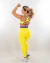 Conjunto pool amarelo c/ azul power amarelo -- na internet