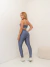Conjunto experimenta jeans c/ nude power jeans - Use Fil Fil | Moda Fitness | Biquínis | Fabricação Própria