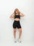 Conjunto short vivo preto c/ off power . - comprar online
