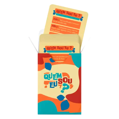 Jogo Bíblico De Cartas | Quem Sou Eu Infantil - Penkal - comprar online