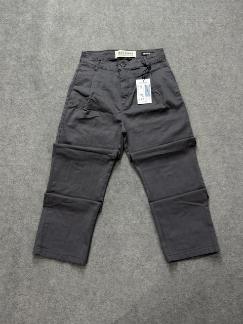 Calça Jeans Jay Jones Alfaiataria Oversized 8859 Cinza Original