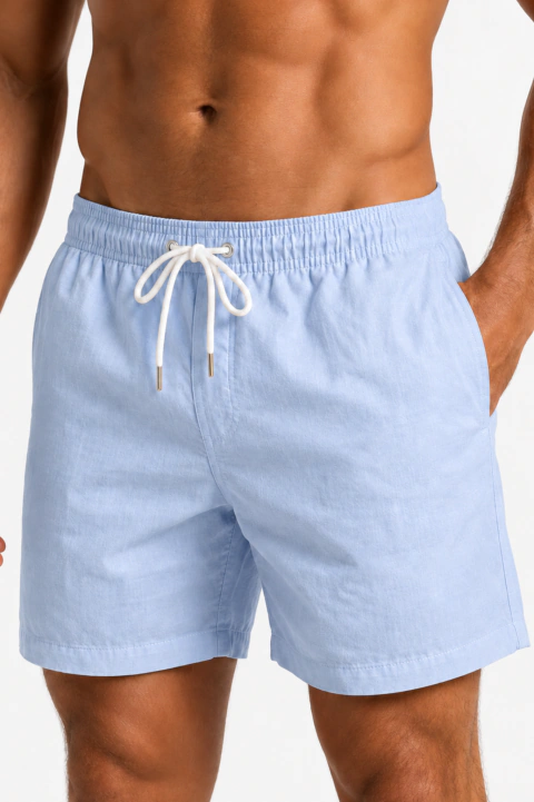 SHORT MASCULINO LINHO