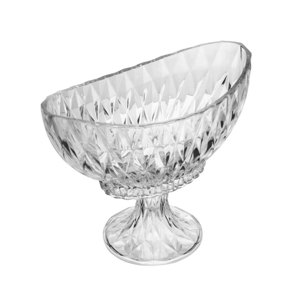 Centro de Mesa com Pé Diamond - 28cmx15cmx22,5cm