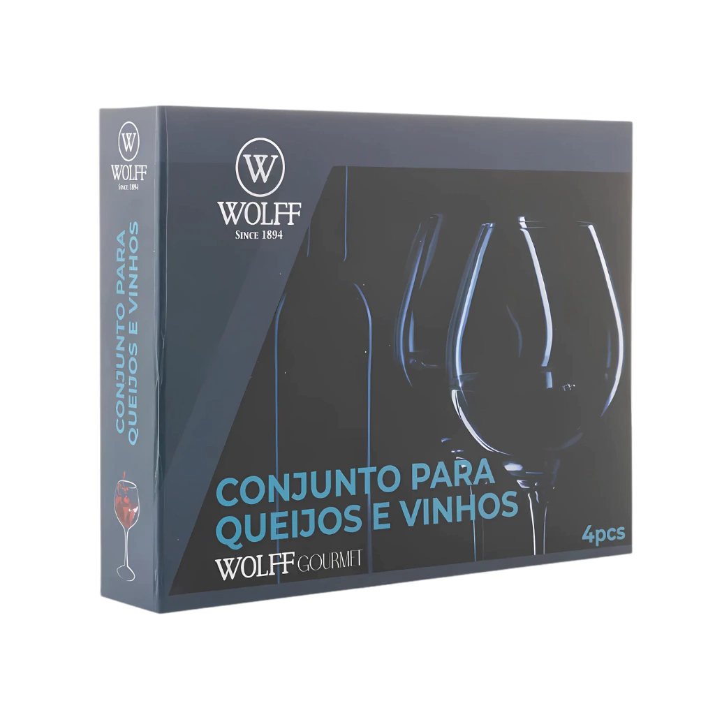 Conjunto 4 peças de Inox para Vinhos
