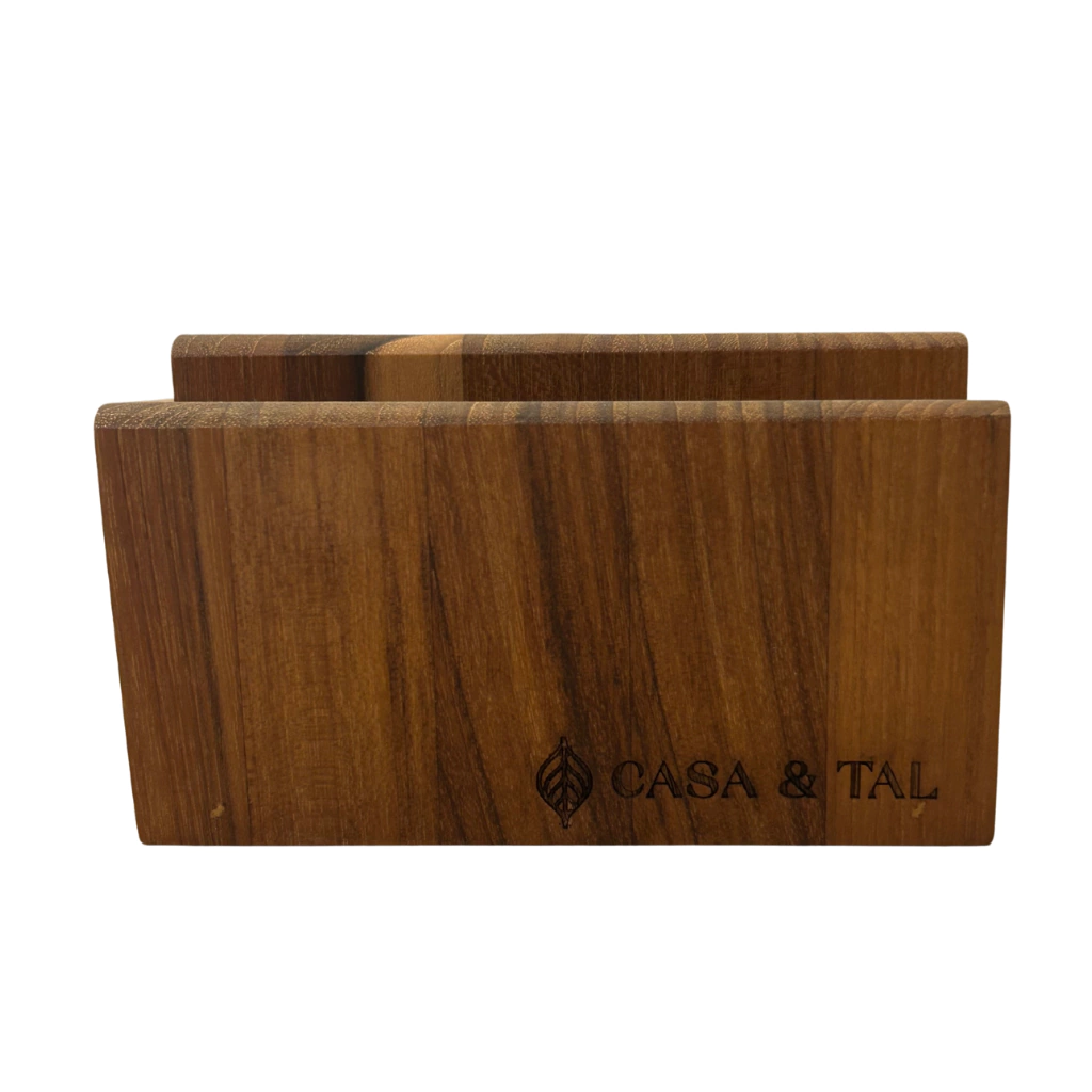 Porta Guardanapo em Madeira