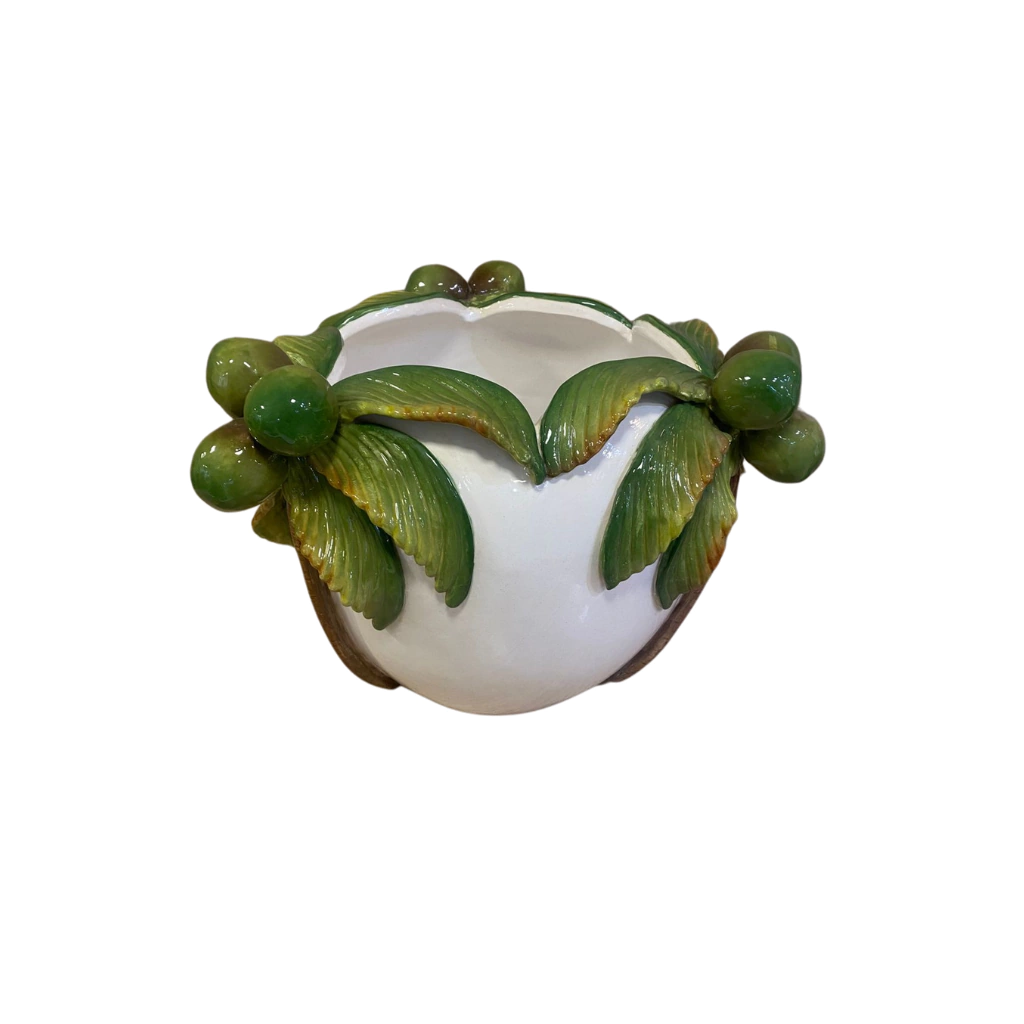 Vaso Bojudo Coqueiro