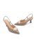Scarpin Slingback Camafeu Pérola - Loulou Shoes
