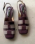 Slingback Verniz Vinho - Loulou Shoes