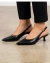Slingback Preto - Loulou Shoes