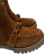 Coturno Camurça Brownie - comprar online
