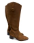 Bota Cano Longo Camurça Pecan