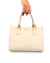 Bolsa Couro Raphaella Booz Off White