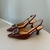 Scarpin Slingback Pedras - loja online