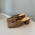 Mule nó com salto - Loulou Shoes