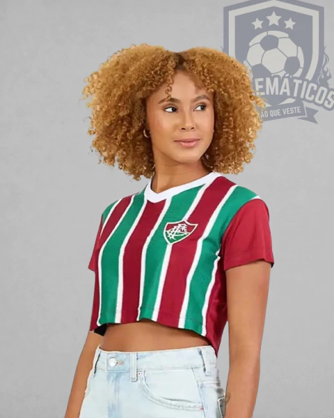 Cropped Braziline Fluminense Extase