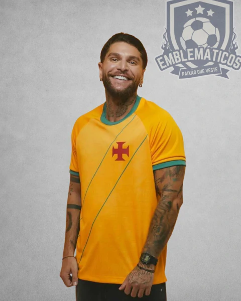 Camiseta Vasco Folha Masculina