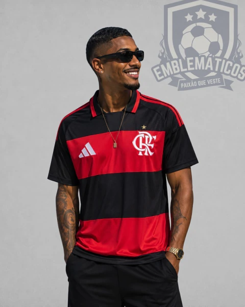 Manto Flamengo Jogo I 2026