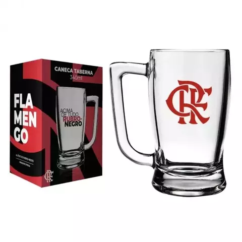 Caneca de Cerveja Taberna 340ml Flamengo - comprar online