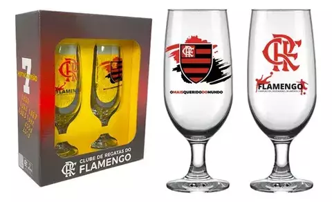 Taça Cerveja Floripa Flamengo 300ml Com 2 Unid. - comprar online