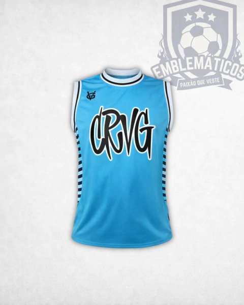 Regata Basquete VG Azul Celeste