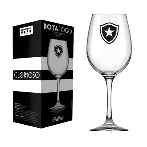 Taça Barone Drinks 490ml Botafogo - comprar online