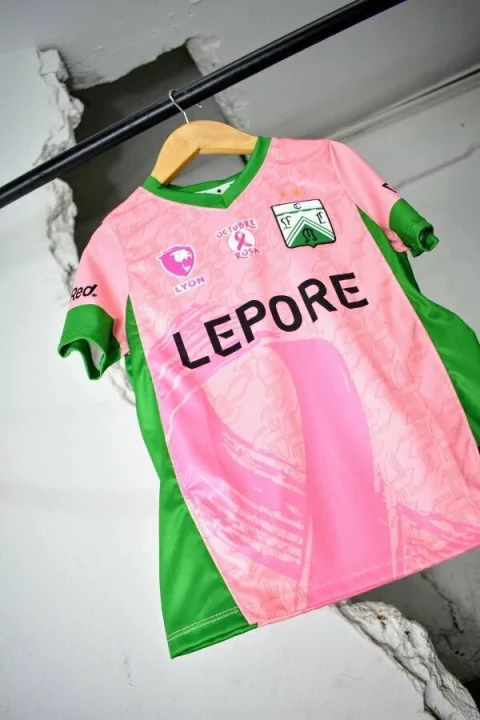 Camiseta Ferro Octubre Rosa Alternativa Lyon 2024