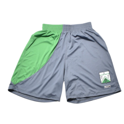 Short Entrenamiento Gris Ferro Lyon 2025