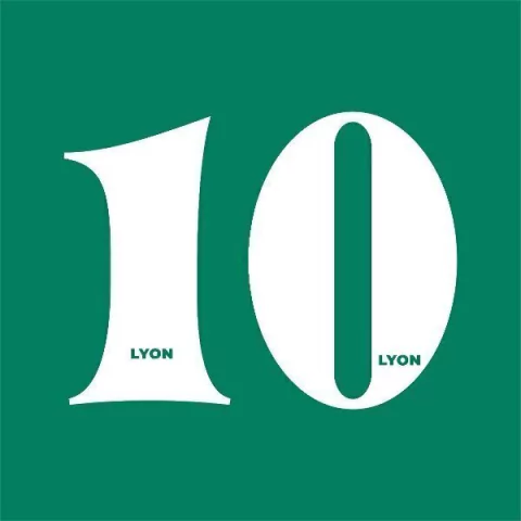 Estampado Ferro Titular Lyon 2024 Dorsal 10