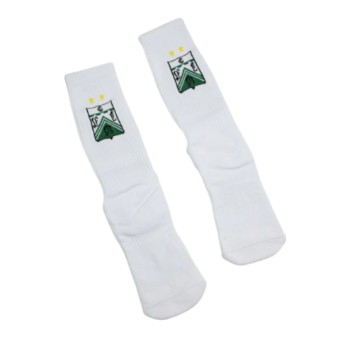 Medias Antideslizantes FCO Blancas Niñxs - comprar online