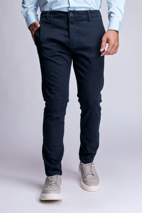 Calça LioTech com Elástico Marinho - comprar online