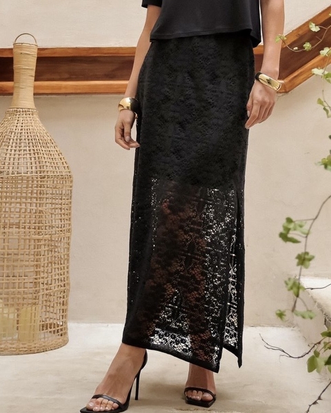 SAIA MIDI CROCHÊ