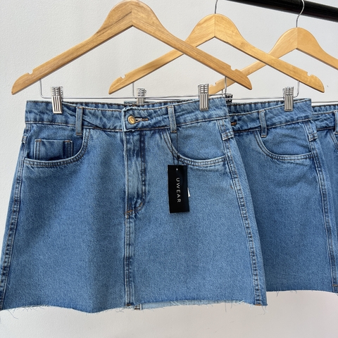 Saia jeans Léa - comprar online