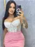 Corset Renda Branco