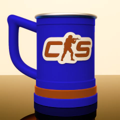 Chop "Counter Strike + tu nombre" - Trede3D