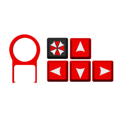 KeyCaps 3D - Resident Evil - comprar online