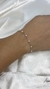 Pulseira delicada prata com pérola - comprar online