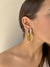 Brinco misto dourado e prata - comprar online