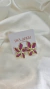 Brinco flor rosa e dourado - Belabru