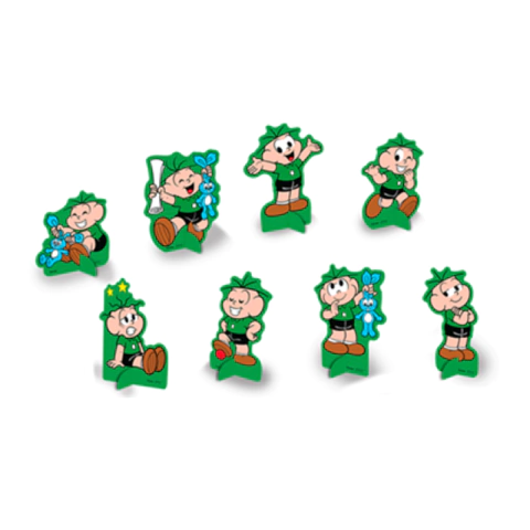 DECORAÇÃO DE MESA CEBOLINHA - 08 UNIDADES