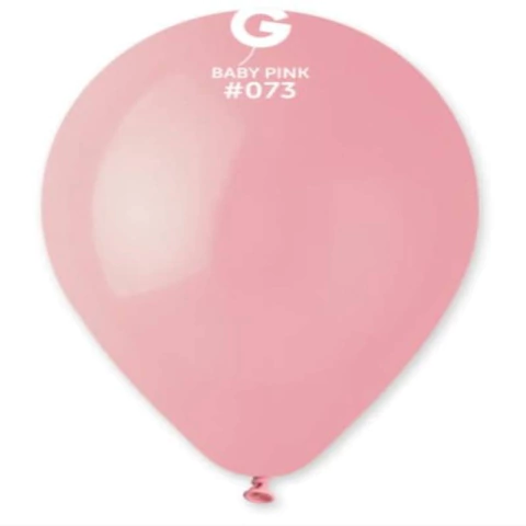 BALÃO GEMAR 12 BABY PINK COM 50 UNIDADES - 01 UNIDADE