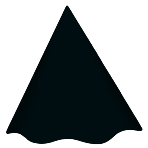 CHAPÉU FESTA COLORS PRETO C/08 UNIDADES - 01 UNIDADE