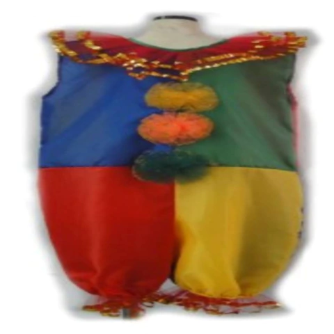 FANTASIA PALHAÇO TAMANHO 06 - 01 UNIDADE